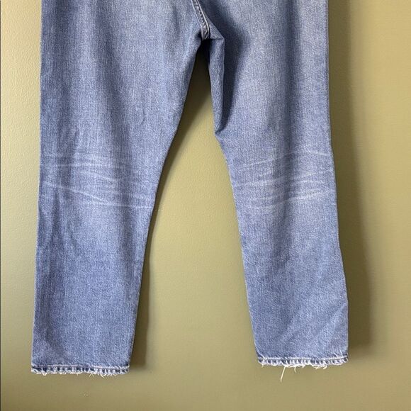 AG Jeans Ex Boyfriend Slouchy Slim Ankle Denim Jeans Sz 32 - Picture 9 of 10
